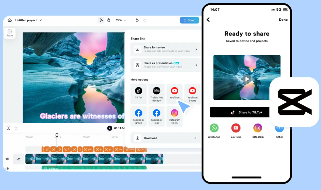 如何使用Capcut去除 Tiktok 水印?
