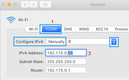 Change Your IP Address on Mac