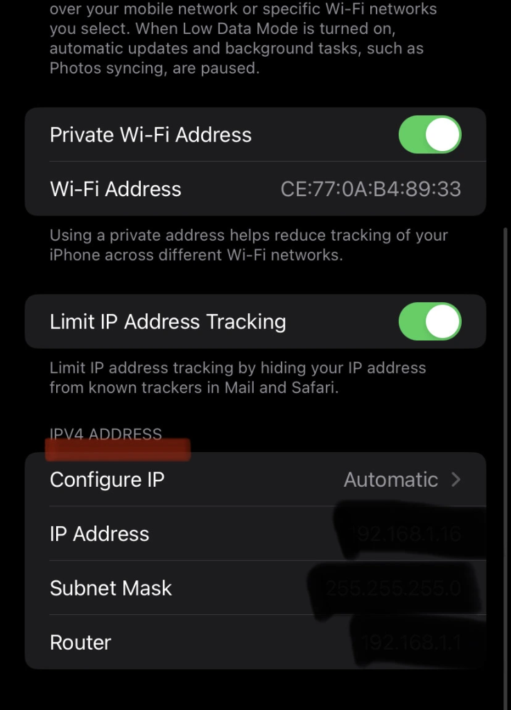 Change Your IP Address on iPhone.