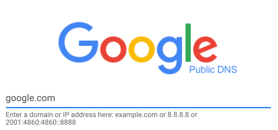 Los mejores servidores DNS para juegos: Google Public DNS