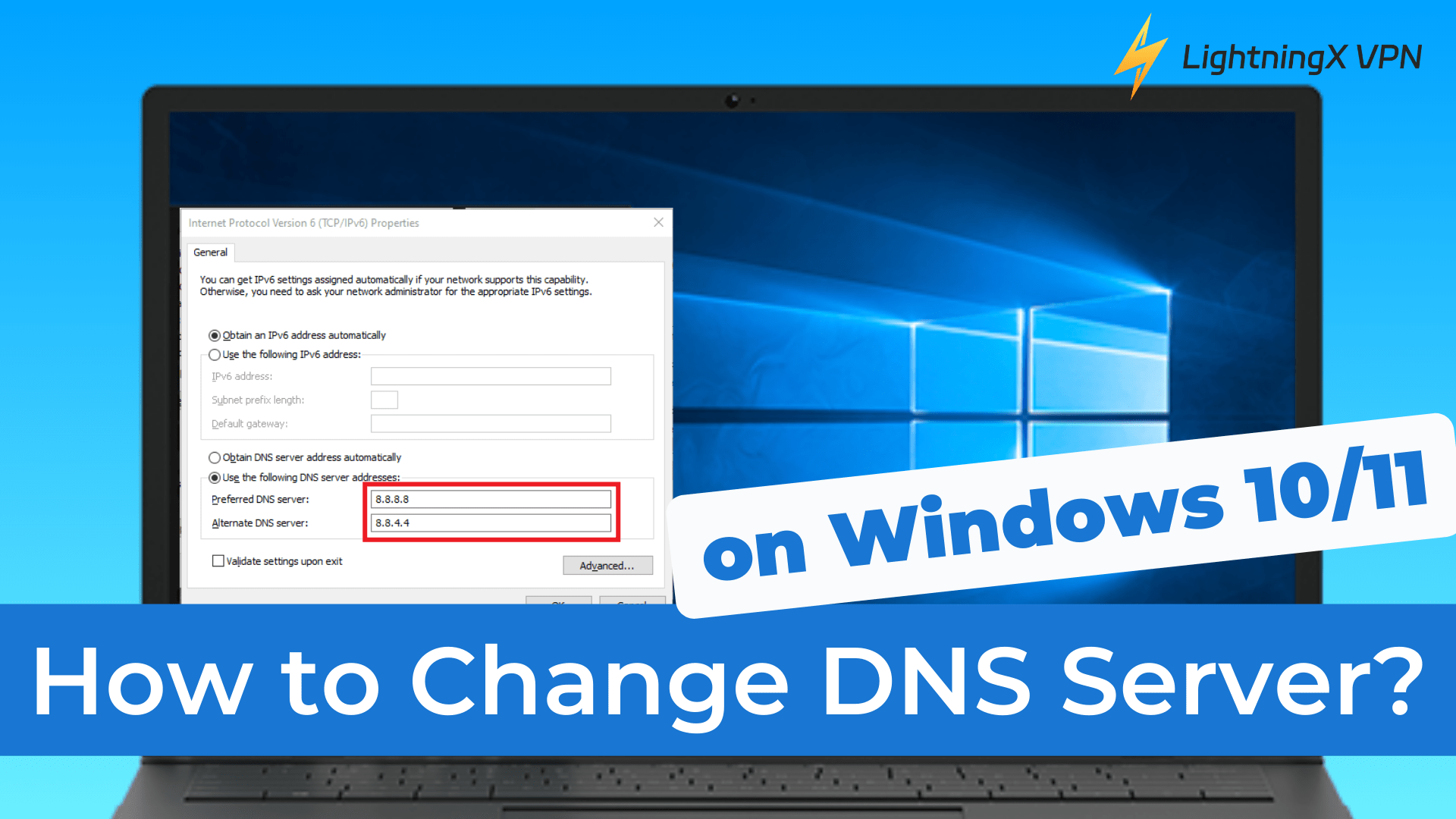 Bagaimana untuk Menukar Pelayan DNS pada Windows 10/11?