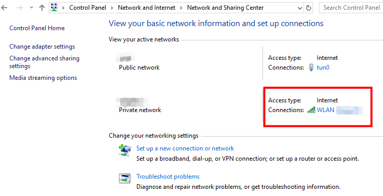 Switch internet protocol version to IPv4