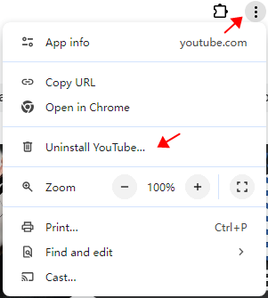 如何卸载YouTube应用