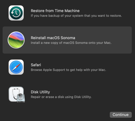 Переустановите macOS для вашего Mac