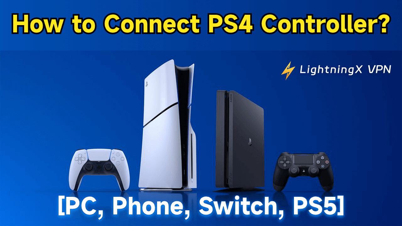How to Connect PS4 Controller? [PC, Phone, Switch, PS5]