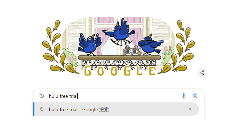 在 Google 搜尋列中搜尋