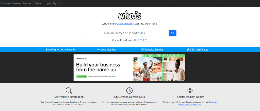 WHOIS