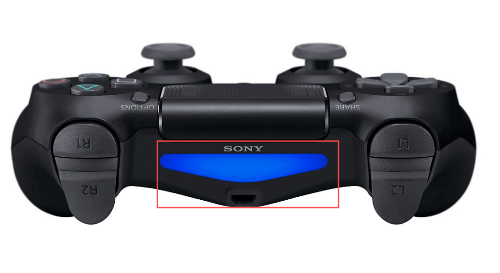 Мигающий свет на контроллере PS4