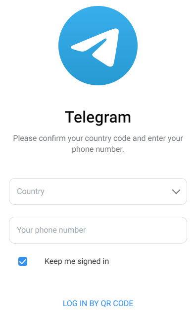 Daftar akaun Telegram