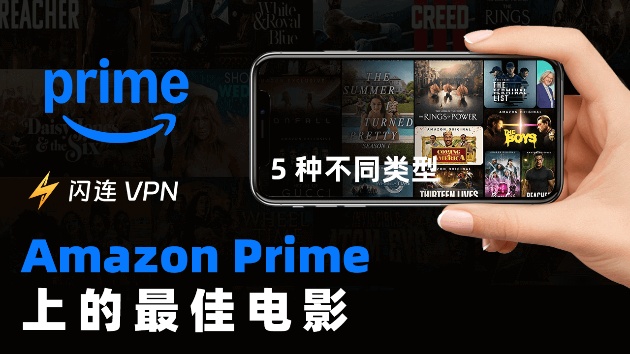 亚马逊Prime上的最佳电影(5 种不同类型)