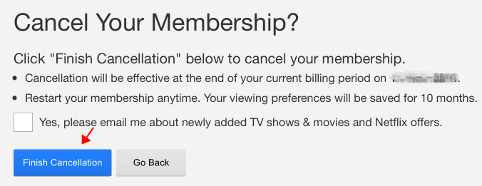 Отменить Netflix