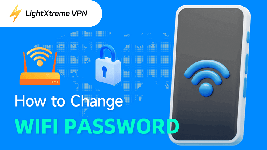how to change WiFi password