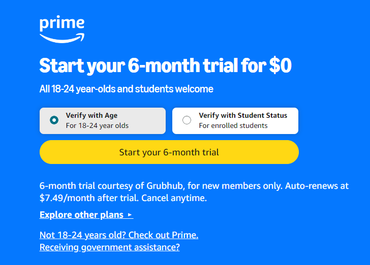 The Amazon Prime Video Student Discount