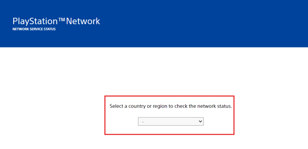 Проверить статус PlayStation Network
