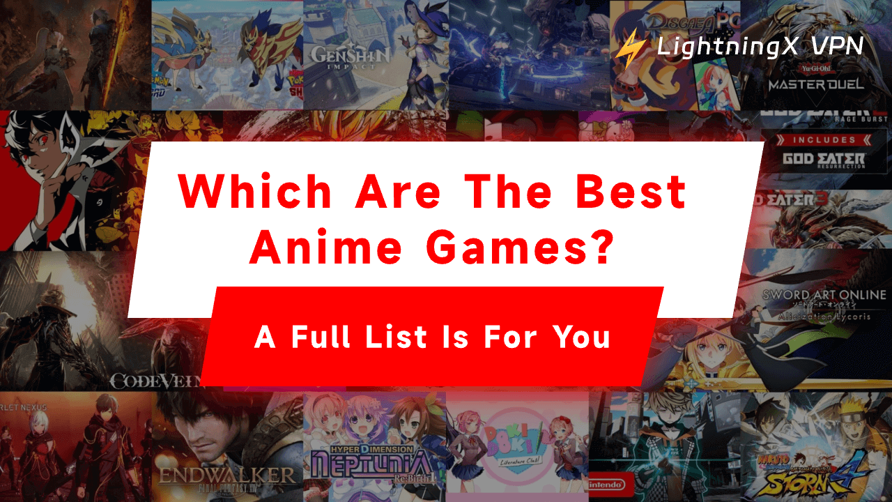 The 4 Best Anime Games of All Time