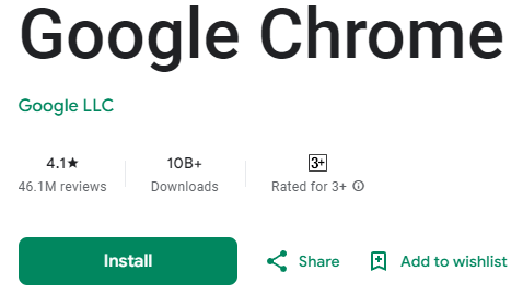 Скачать Google Chrome для Android