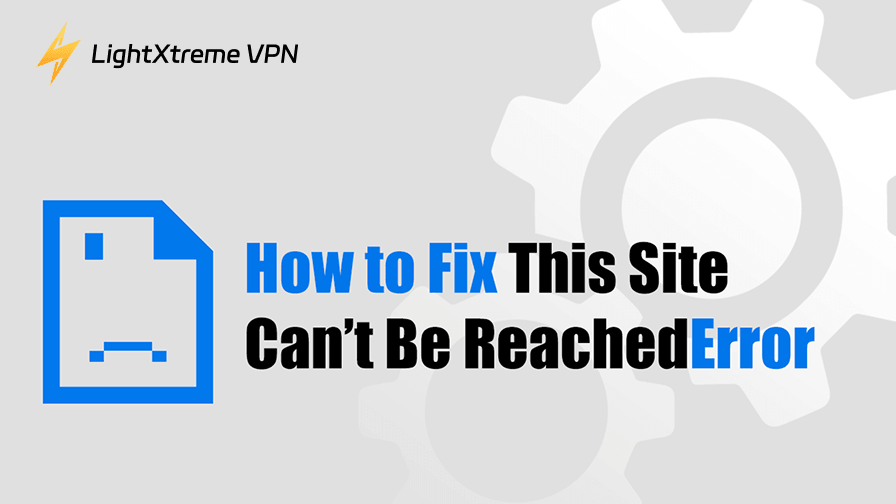 This Site Can’t Be Reached
