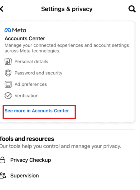 iPhone/iPadでFacebookアカウントを停止する方法