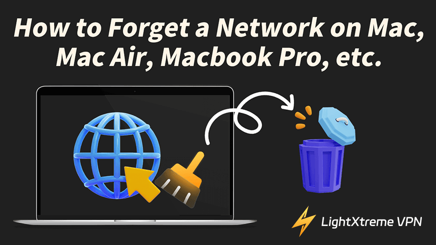 How to Forget a Network on Mac, Mac Air, Macbook Pro, etc.