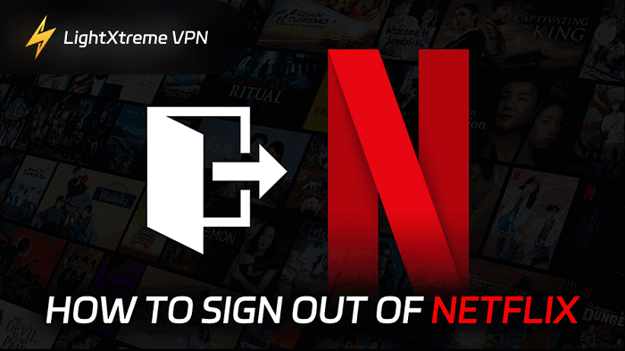 how to sign out of Netflix