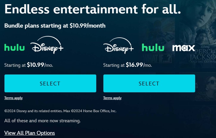 Пакеты Disney Plus