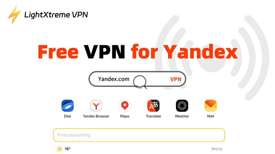 VPN for Yandex