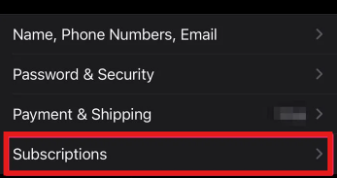 Отменить Spotify Premium через App Store