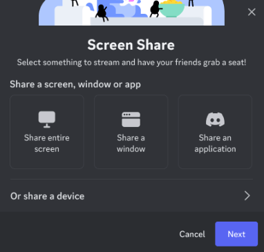 Discord Screen Share