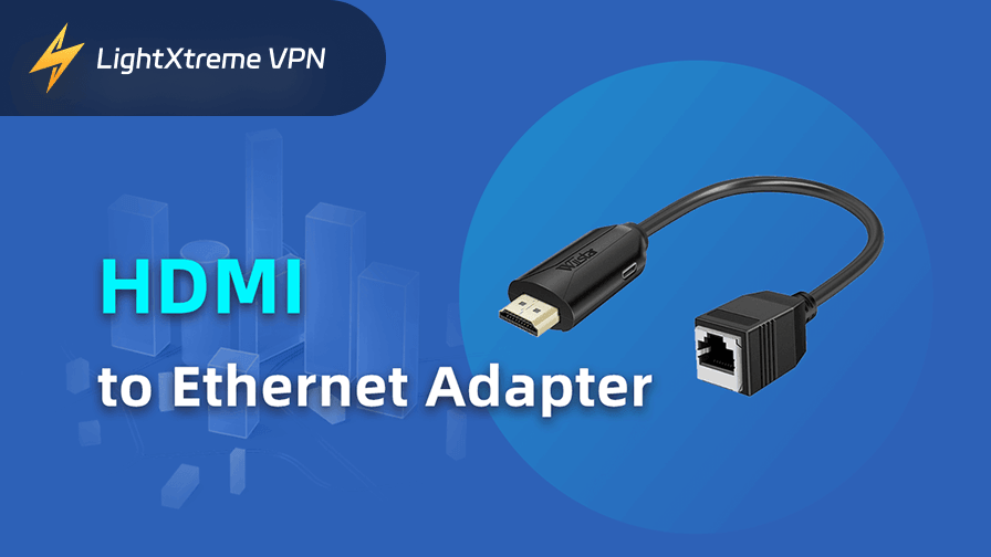 HDMI to Ethernet adapter
