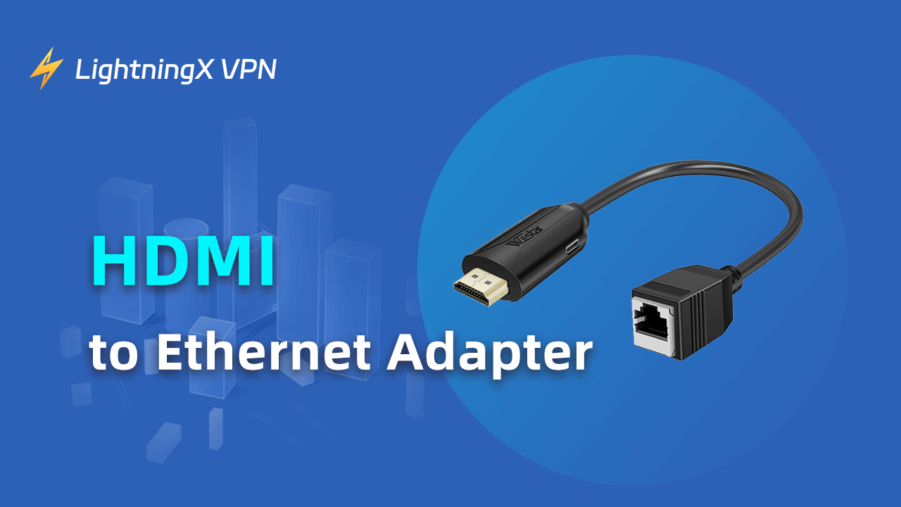 HDMI to Ethernet Adapter [Boost Long-Distance Transmission]