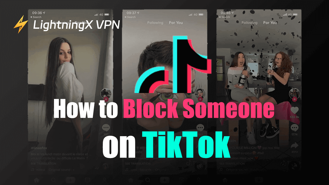 how to block someone on TikTok