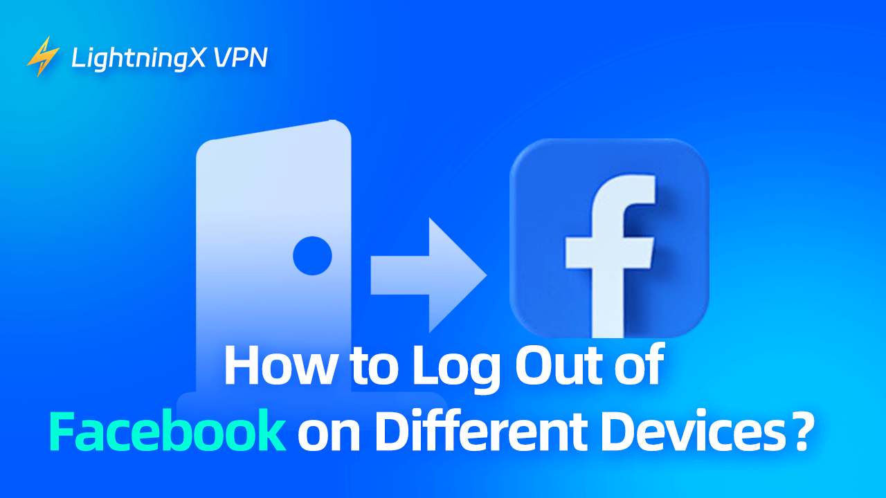 how to log out of Facebook