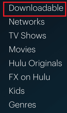 downloadable option