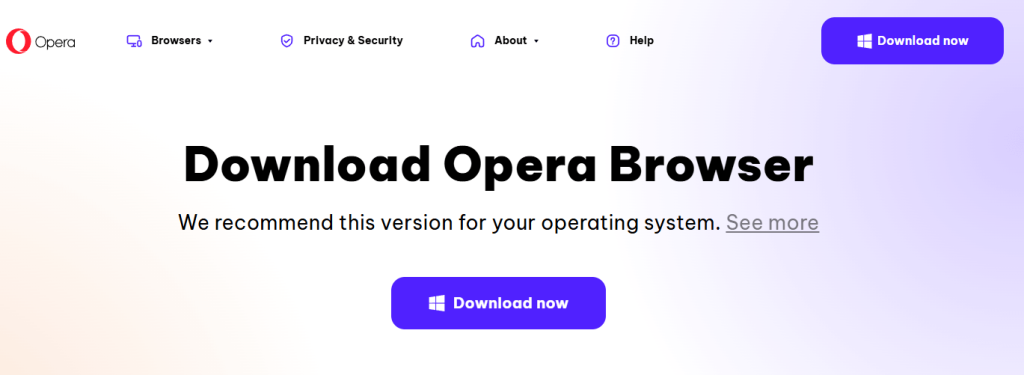 Opera browser download