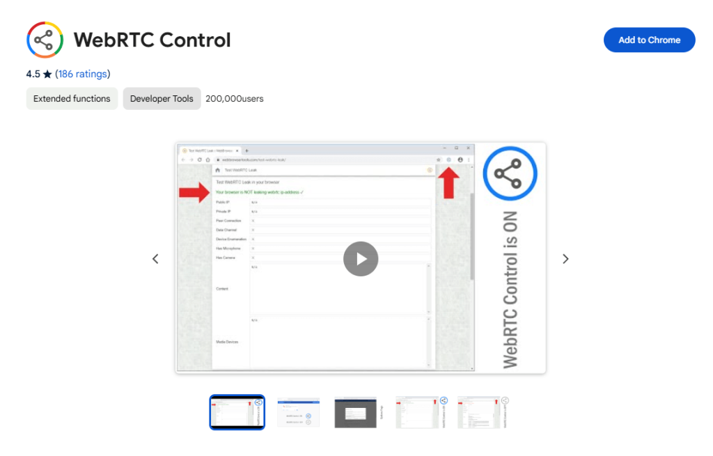 WebRTC Control