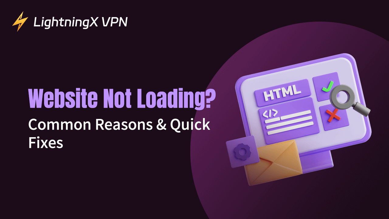 website not loading
