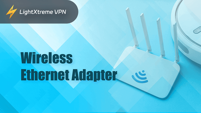 Wireless Ethernet Adapter [Connect Computers with Networks]