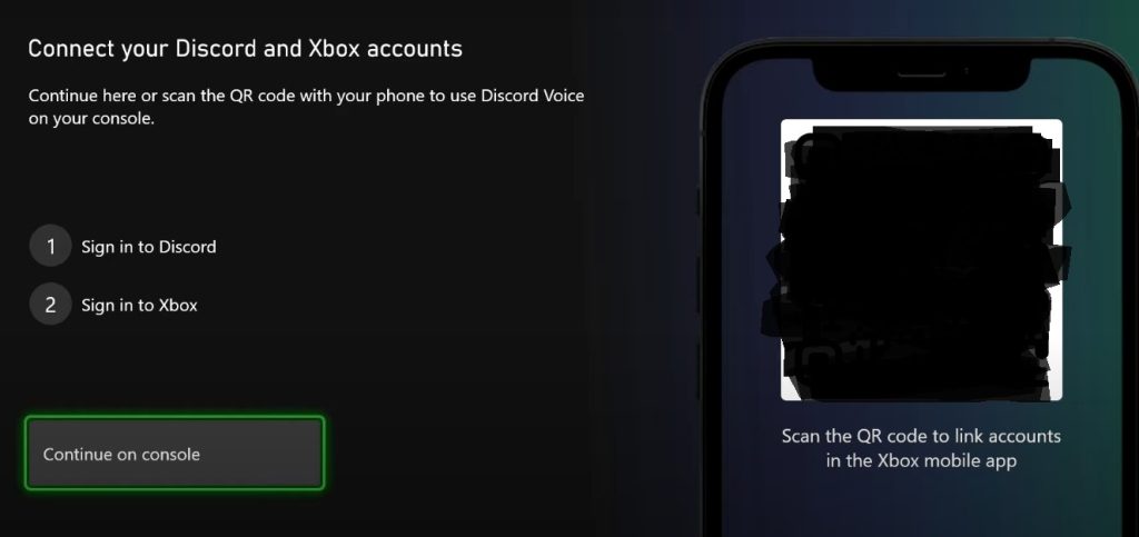 Connect Discord and Xbox Accounts on Xbox Console