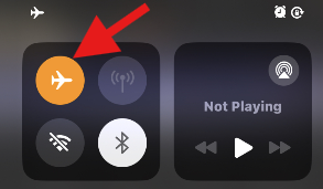 Activate Airplane Mode