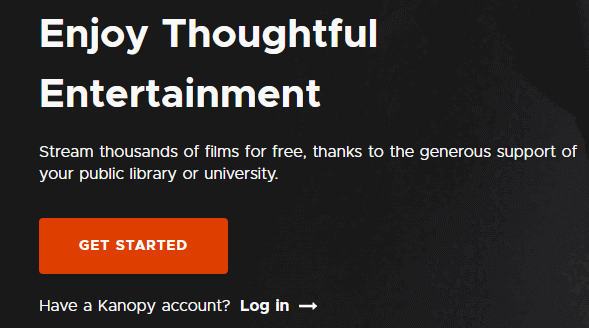 descargar peliculas gratis en Kanopy