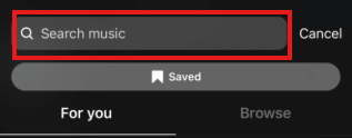 Search music