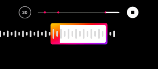 Select a music clip