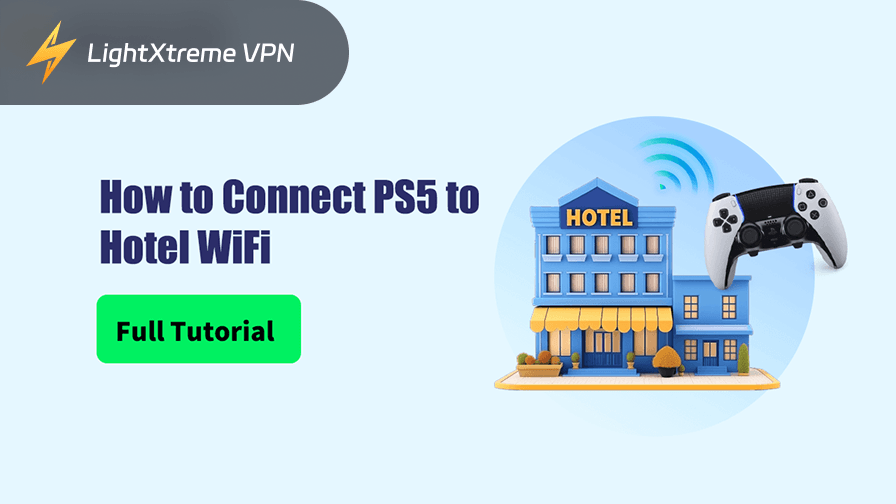 How to Connect PS5 to Hotel WiFi