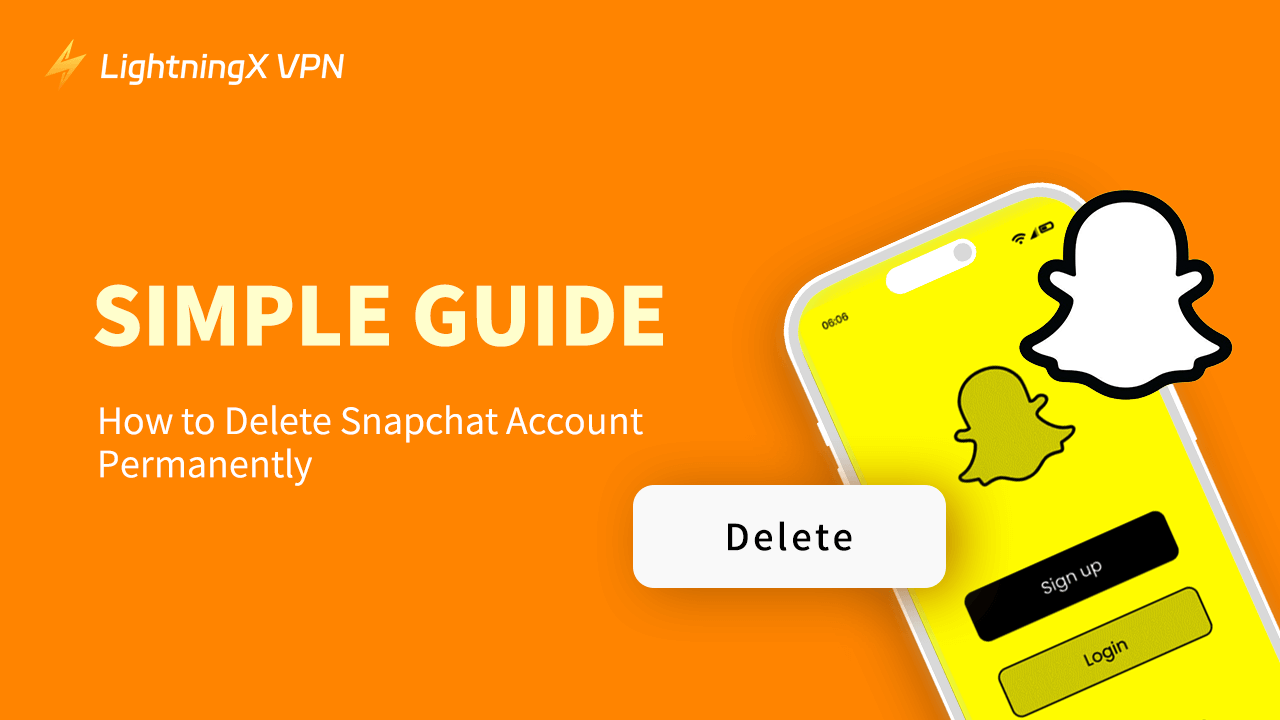 how to delete Snapchat account