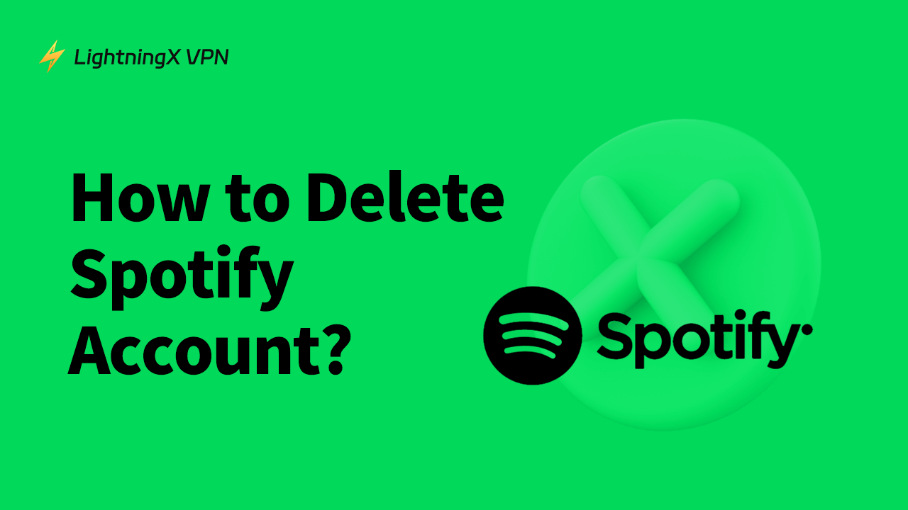 how to delete Spotify account