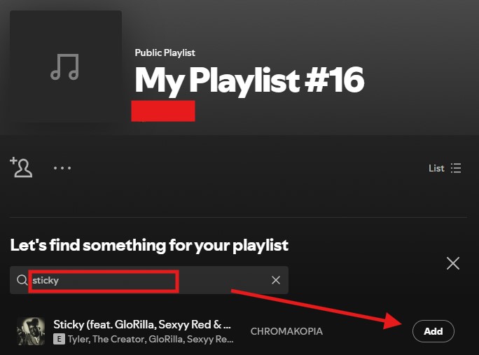 Click “Add”