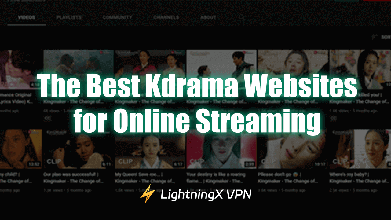 Kdrama websites