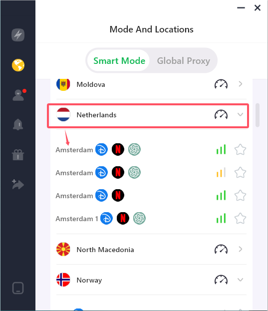 Netherlands VPN: LightXtreme VPN's server in Netherlands