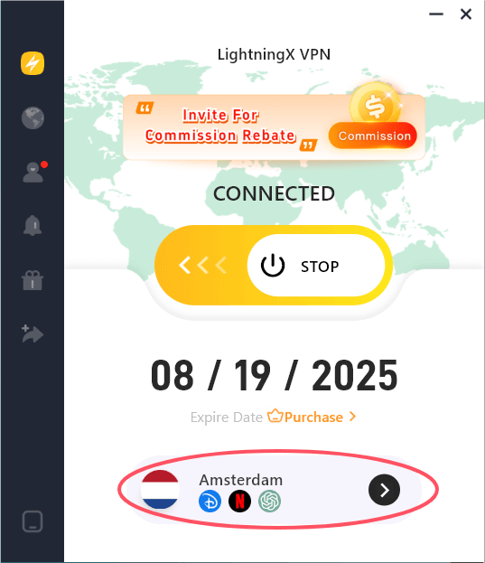 Netherlands VPN: LightXtreme VPN