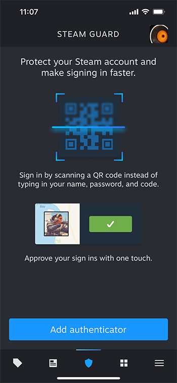 Enable Steam Guard Mobile Authenticator